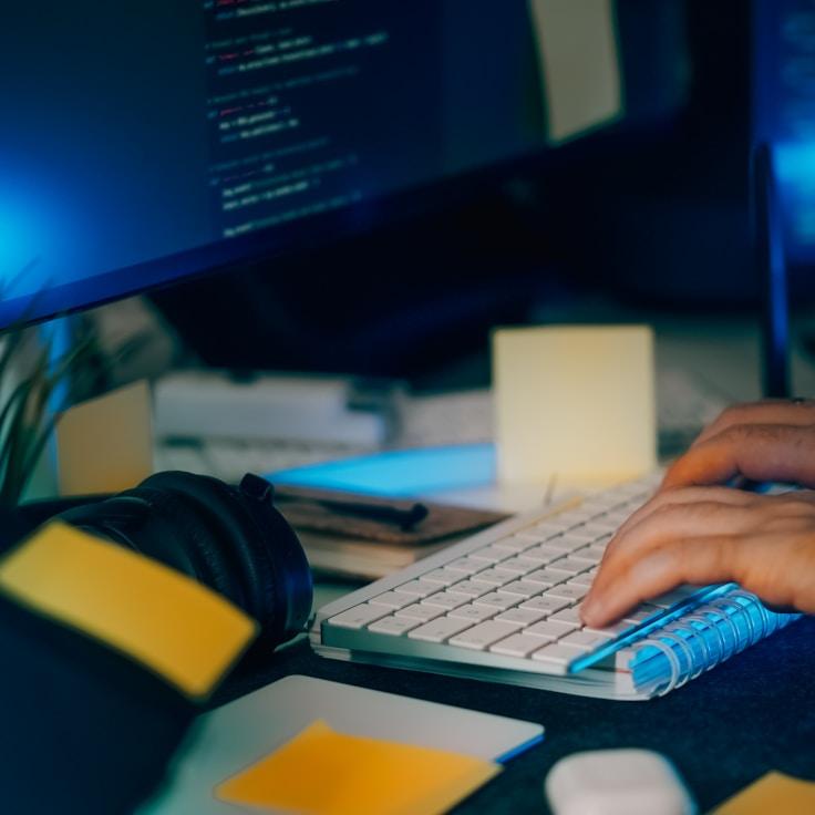 Desktop app development workspace